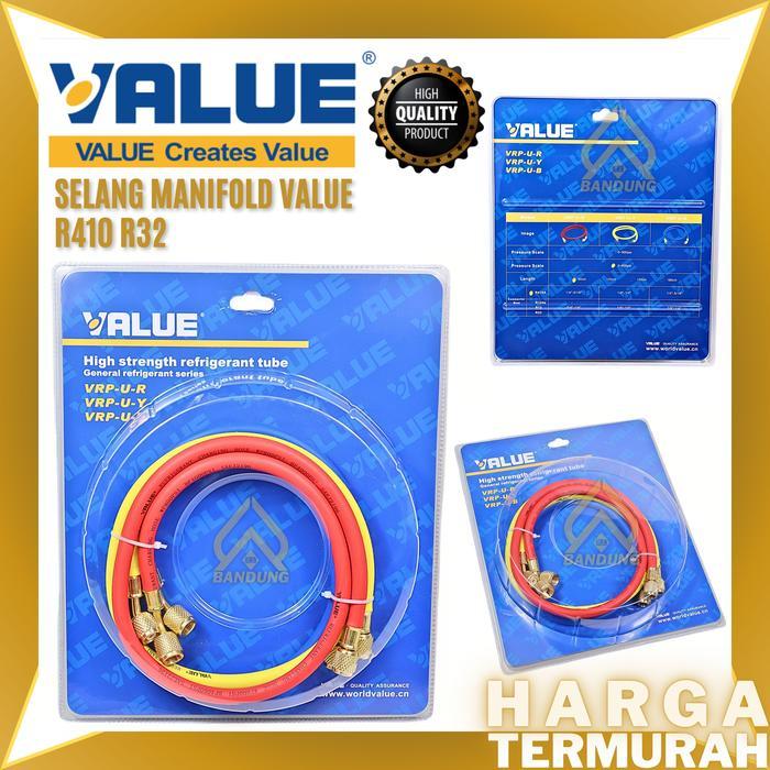 SELANG MANIFOLD VALUE R410 R32 SLANG MANIPOLD PENGISIAN FREON AC R32