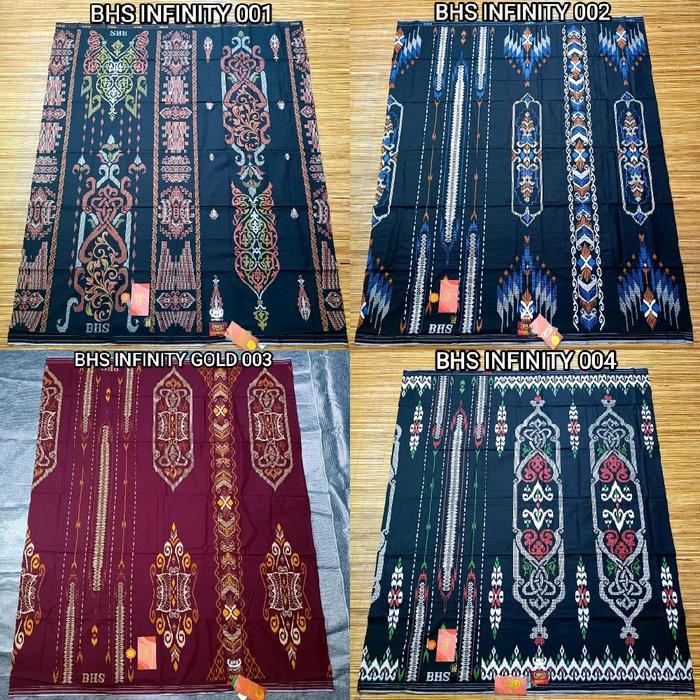 UE559 Sarung BHS Infinity Gold Original - Sarung Batik BHS Original OBRAL