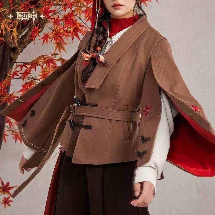 GENSHIN IMPACT [BONUS ACRYLIC KEYCHAIN] KAEDEHARA KAZUHA THEME FASHION SERIES CASUAL JACKET (SIZE M)
