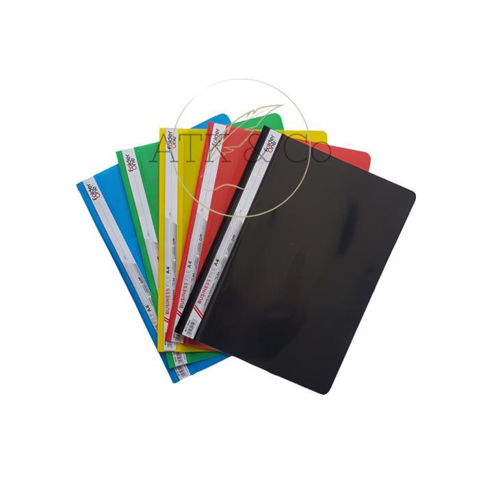 Map Business File Plastik A4 Folder One Plastic Snelhecter Dokumen A4 Murah