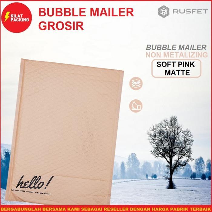 [] AMPLOP BUBBLE MURAH BUBBLE MAILER POLYBUBBLE MURAH PINK