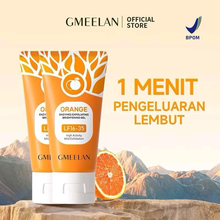 LANGSUNG KIRIM GMEELAN ORANGE EXFOLIATING GEL FACE GMEELAN PEELING GEL GMEELAN EXFOLIASI