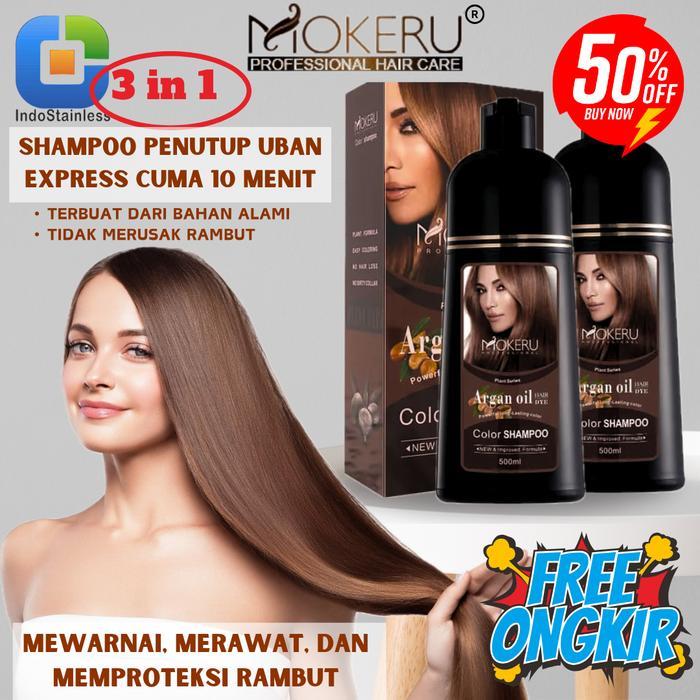 MOKERU SHAMPOO SEMIR HERBAL/ SHAMPOO UBAN ARGAN OIL