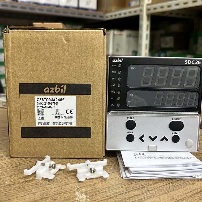 AZBIL SDC36 TEMPERATURE CONTROLLER AZBIL C36TC0UA2400 ORIGINAL ASLI