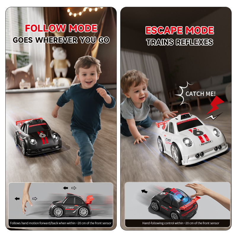 Mini RC Car with FPV Camera 2.4 inches Screen Remote Control Car 2.4G Rc Drift Car Racing
