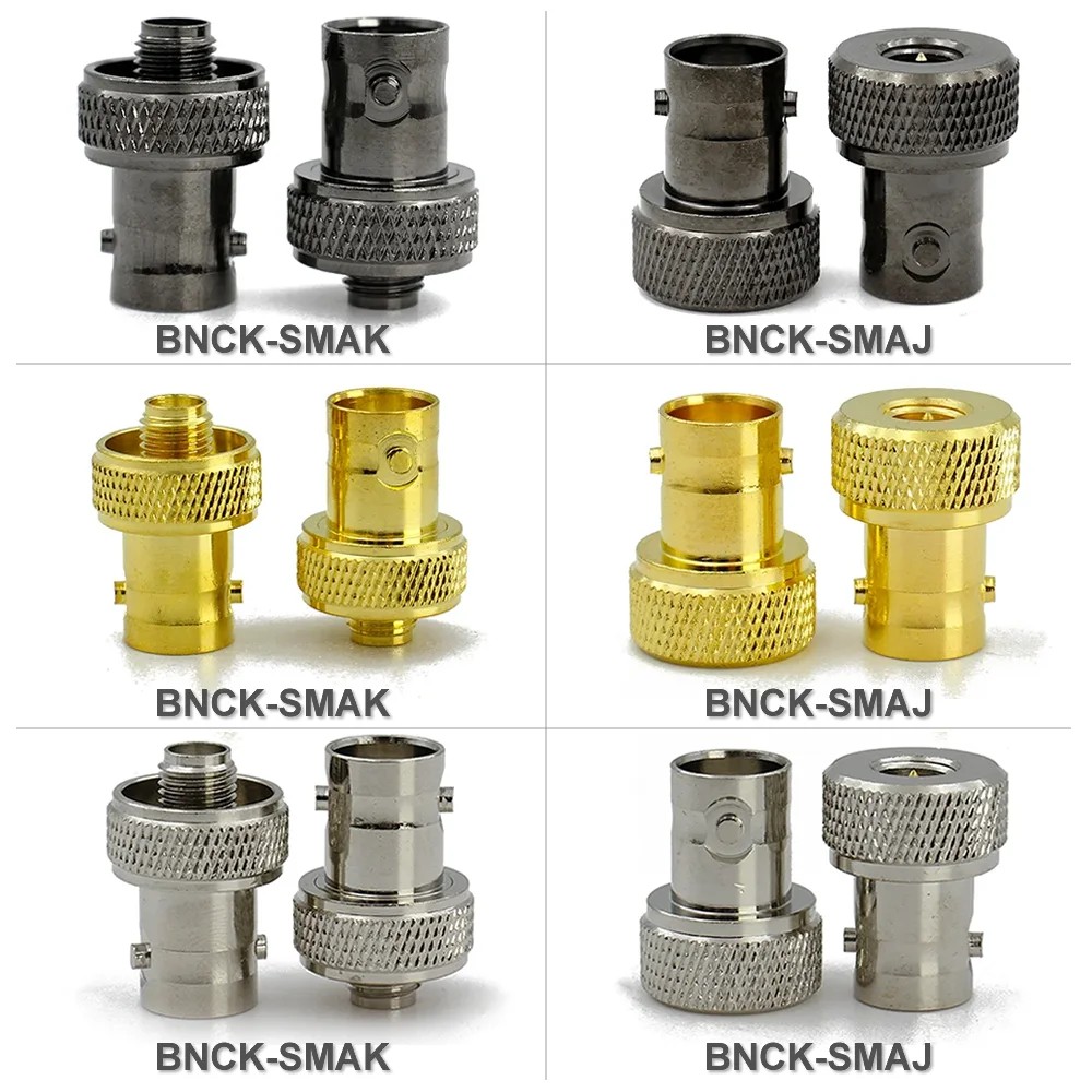 Premium SMA to BNC Q9 RF Coaxial Adapter Male Female Plug Flange Bulkhead M/F Radio Antenna