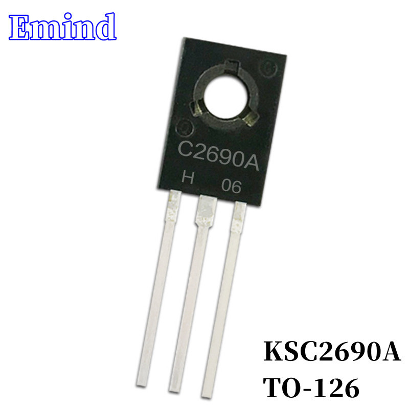 10/20Pcs KSC2690A C2690A DIP Transistor TO-126 Type NPN Bipolar Amplifier Transistor 160V/2.4A