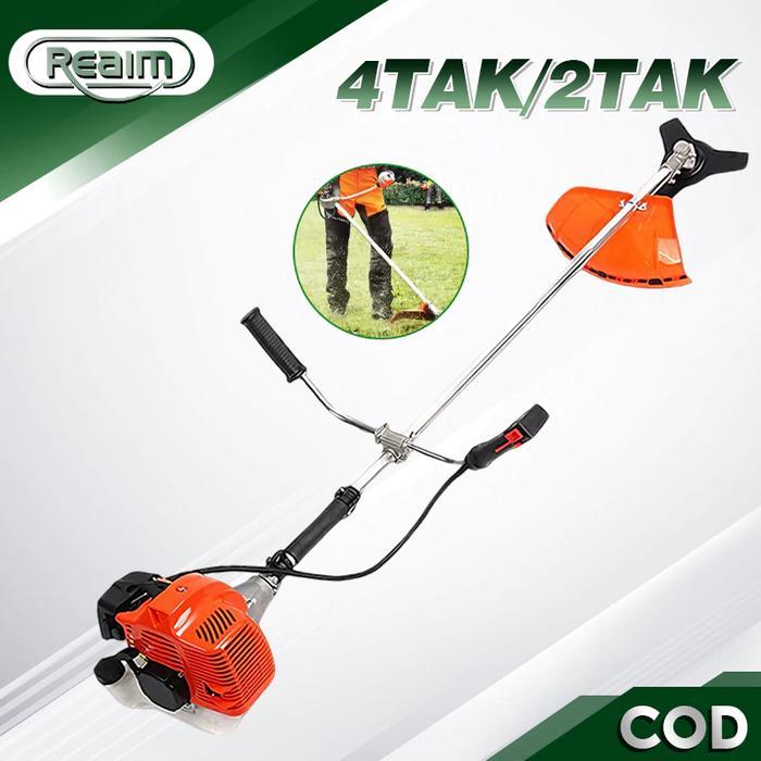 Reaim Mesin Potong Rumput 2Tak4Tak, Mesin Pemotong Rumput Genggam, Pemangkas Rumput Terbaru 