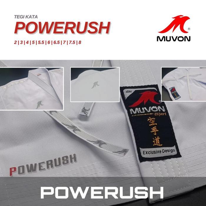 ASLI MUVON POWERUSH TEGI KATA Karate-Gi Baju Karate READY STOCK