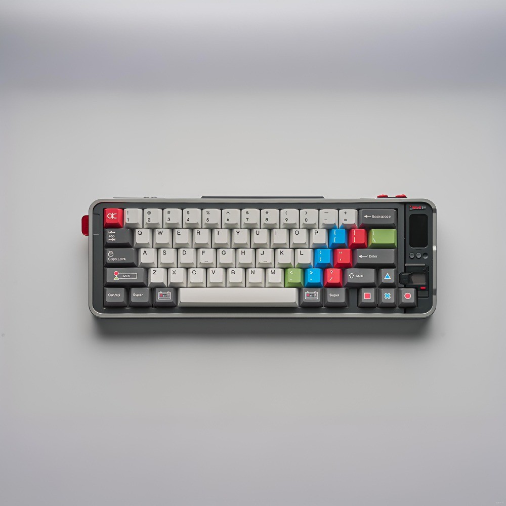 Qwertykeys QK65 MK3 Keycap Set 105key Set PBT Custom Retro KeyboardCap Cherry Profile KeyCap for