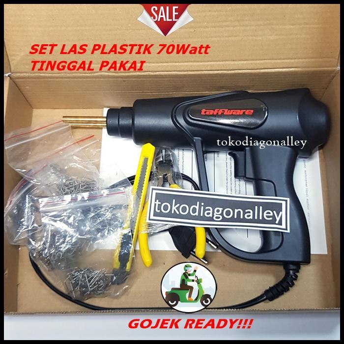 TERBARU Las Plastik Temperature Plastic Welding Solder Plastik Las Bemper Mobil Alat Solder Plastik