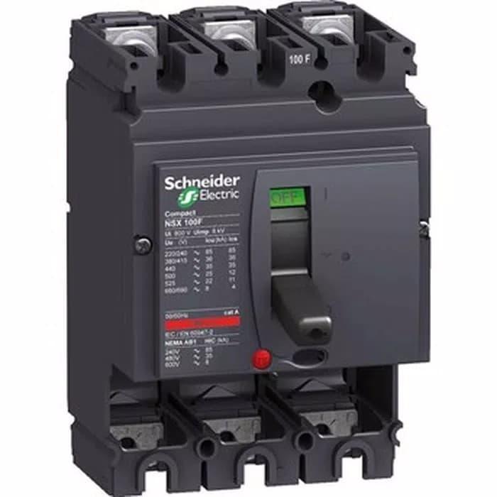 Naka Ulem - Mccb Nsx100F 3P 16A 25A 32A 40A 50A 63A 80A 100A Schneider Mccb Schneider Compact Nsx