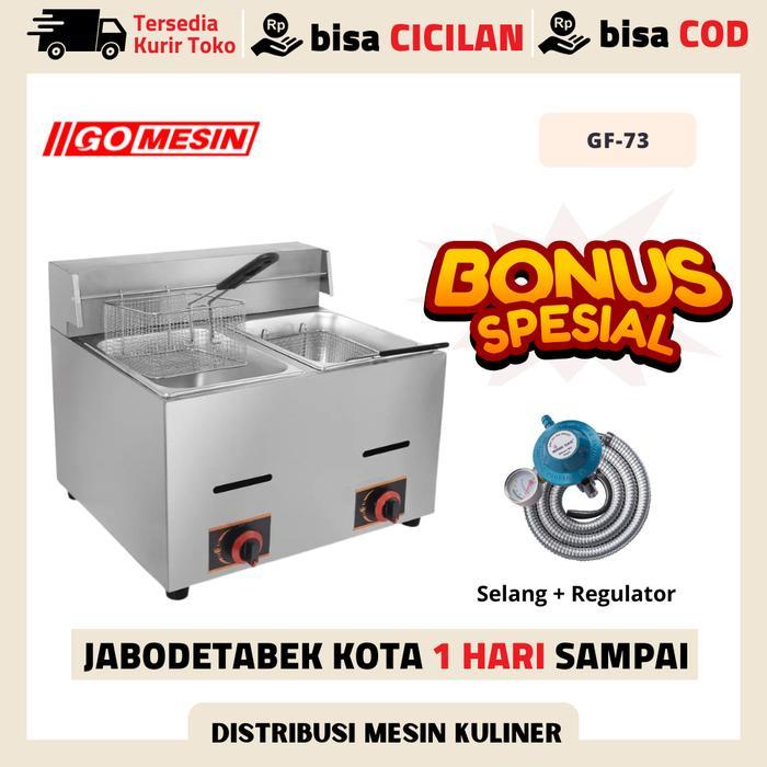 Deep Fryer Gas Getra Penggorengan Gas Getra Gf 102G / Gf102G / Gf 102 G