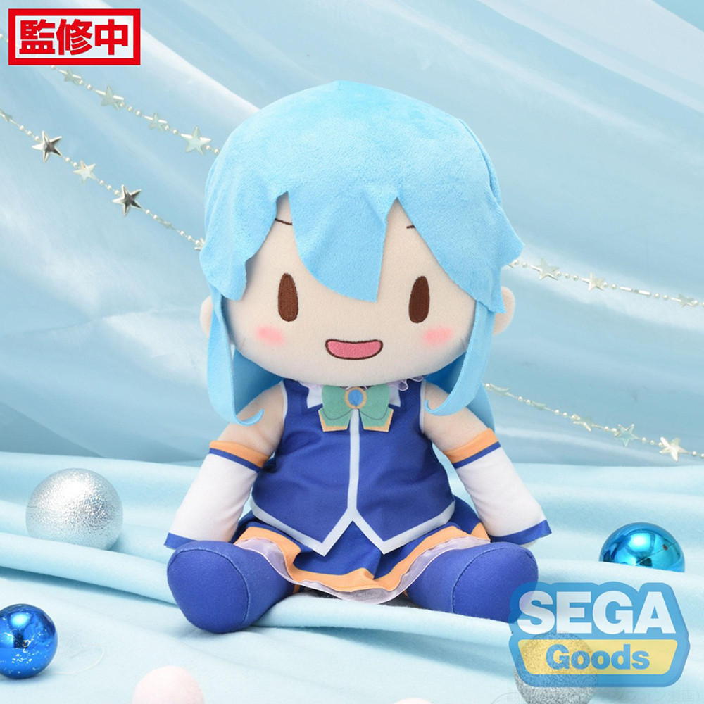 In Stock SEGA Megumin Darkness Plush Doll Aqua Iris Anime Figure Collectible Model Kono subarashi