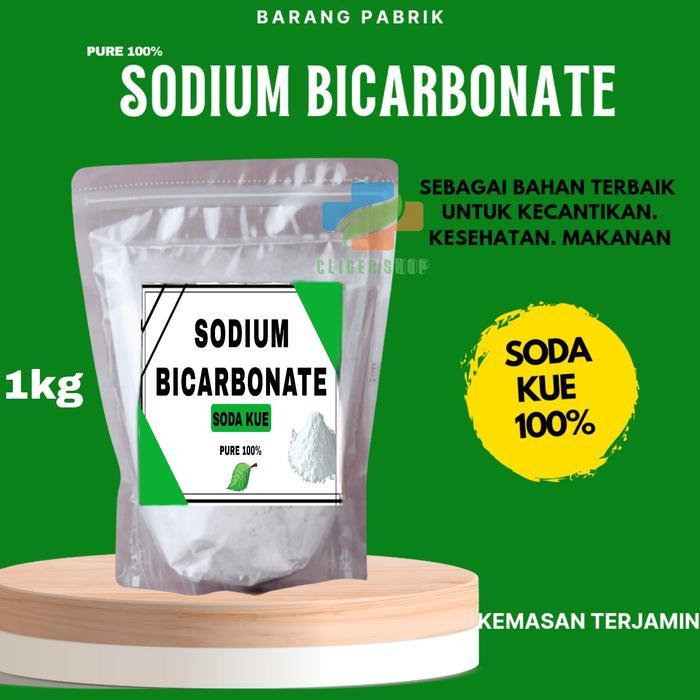 Sodium Bicarbonate Murni 100% / Soda Kue / Baking Soda