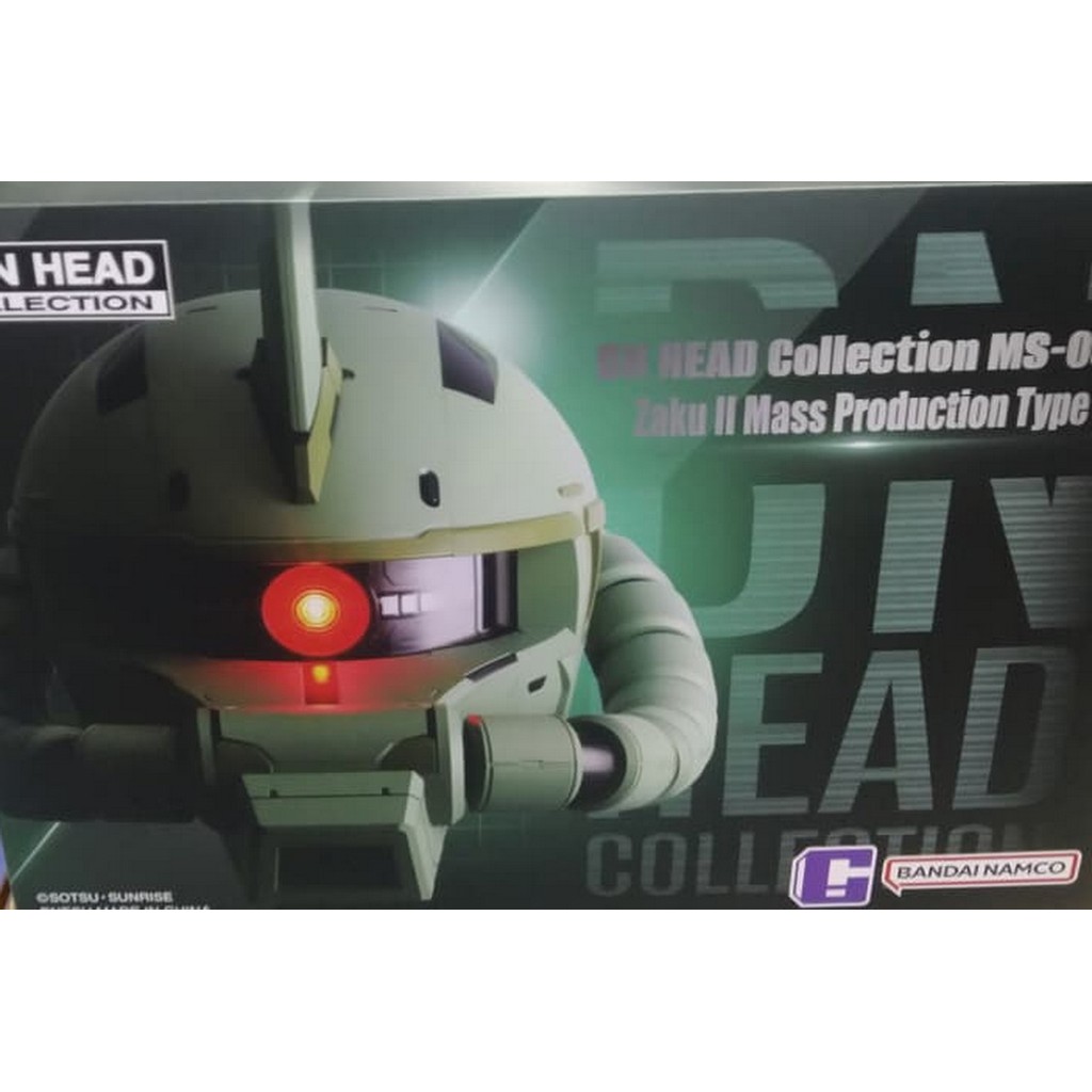 Bandai Namco BN Head - Zaku II / Zaku 2 ORIGINAL