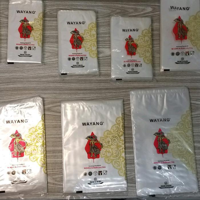 Promo Pp Wayang / Plastik Pp Loundry Pp Bening Laundry 20X30 25X45 20X40 25X40 -28X45 - 30X45 -35X50