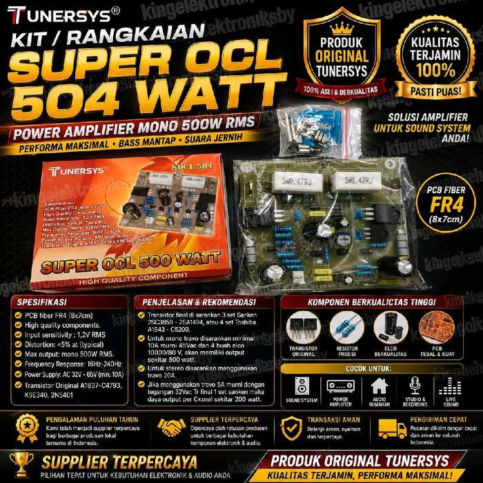NEW Kit Driver SOCL 504 Tunersys