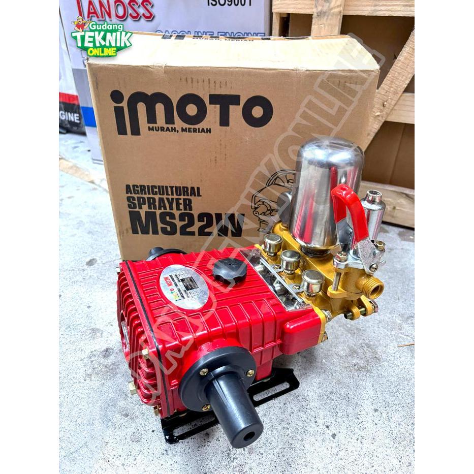 Diskon Pompa Sprayer Siram Tanaman Steam Cuci Imoto Ms22W Noqiwa / Power Sprayer Hama Pompa Air