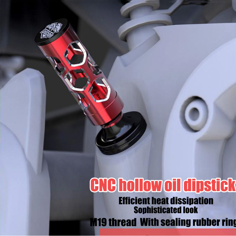 T6 Aluminum Alloy GY6 Dipstick Motorcycle CNC Engine Combinable