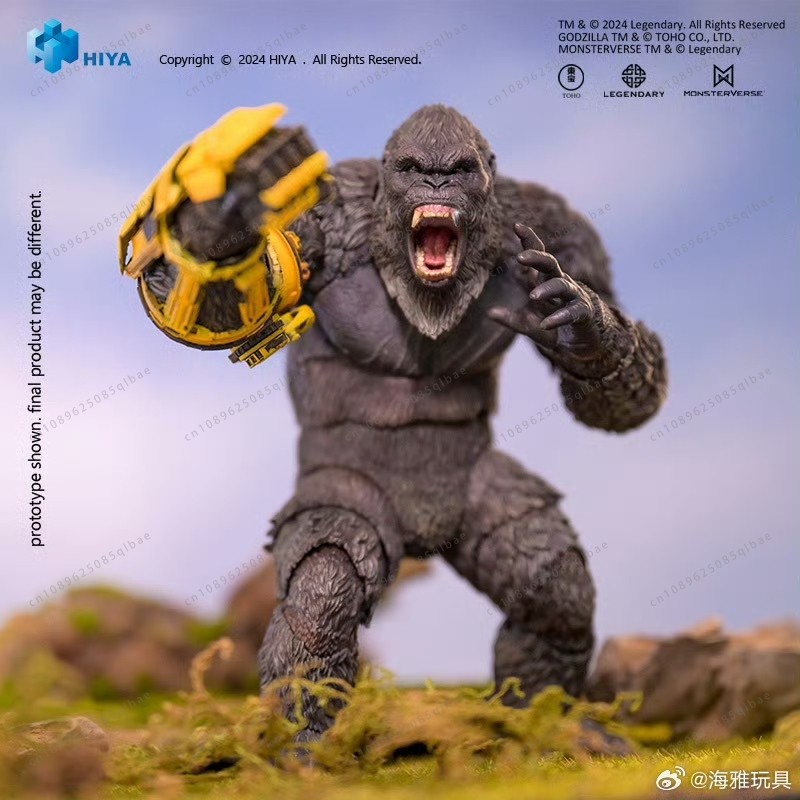 PreOrder16CM HIYA Action Figure Exquisite Basic Godzilla X Kong The New Empire Kong B.E.A.S.T. Glove