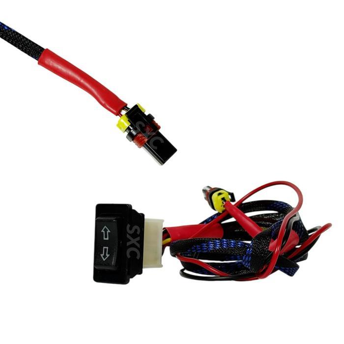 Original Alat Elektrik Leveling Lampu 1 Dinamo Plus Saklar Naik Turun Leveling Lampu Projector