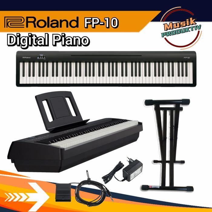 ROLAND DIGITAL PIANO FP-10 / FP10 / FP 10 With stand