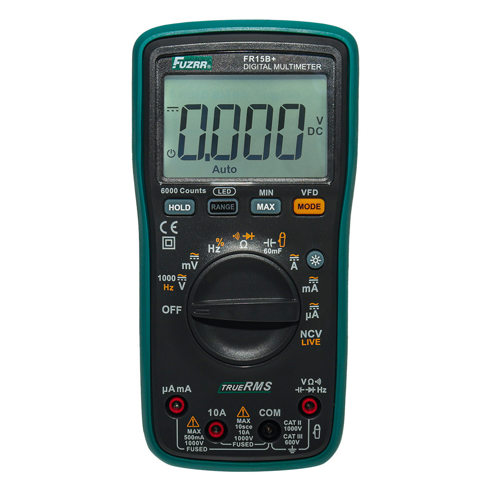 FUZRR FR15B+ FR17B+ High Precision Digital Multimeter FR890C FR890D Portable Maintenance Meter