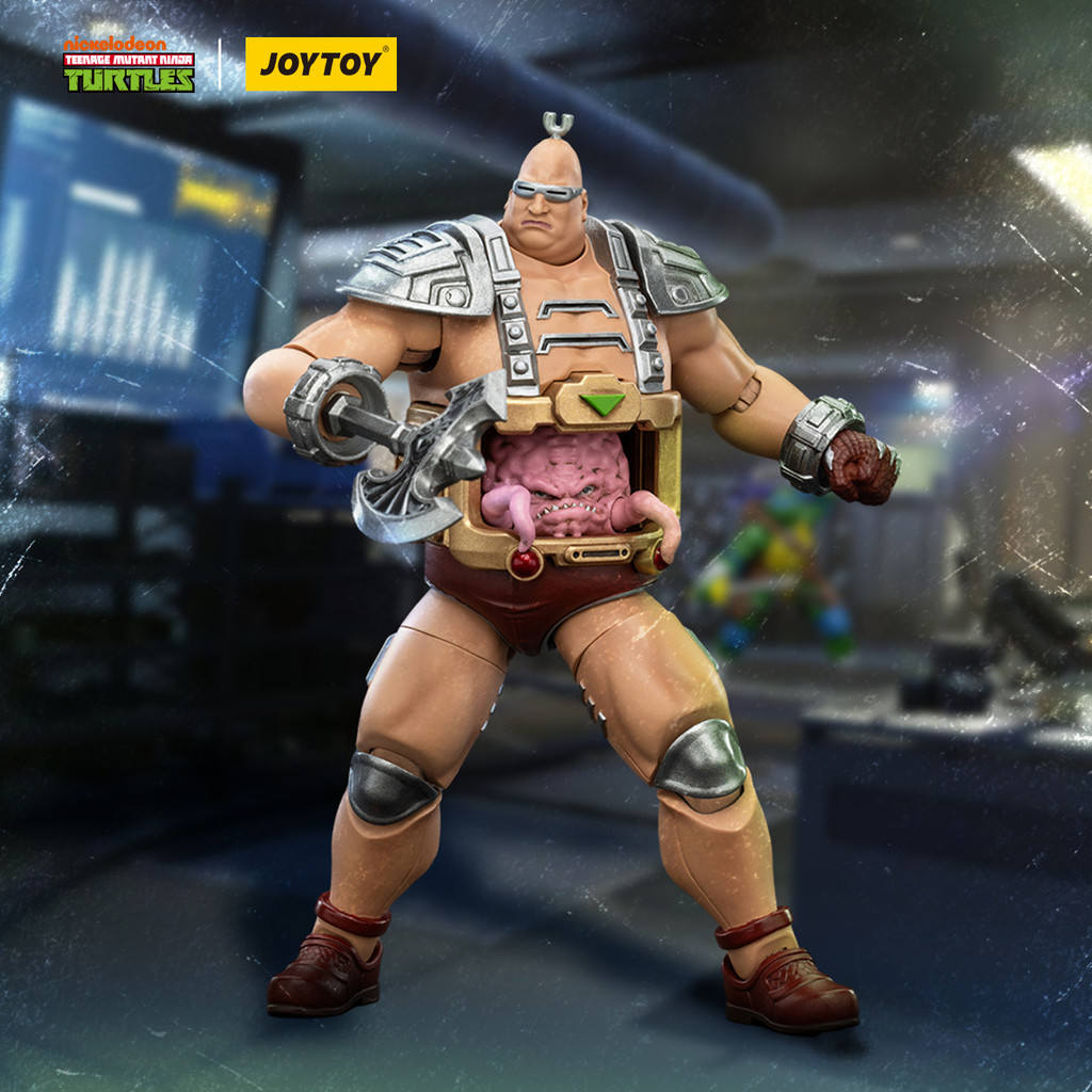 In StockJOYTOY TMNT Krang Shredder Beebop Splinter Dirtbag Groundchuck Rahzar April ONeil Metalhead