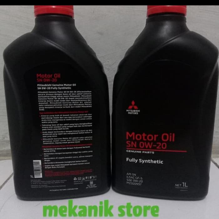 new oli mesin mitsubishi 0W-20