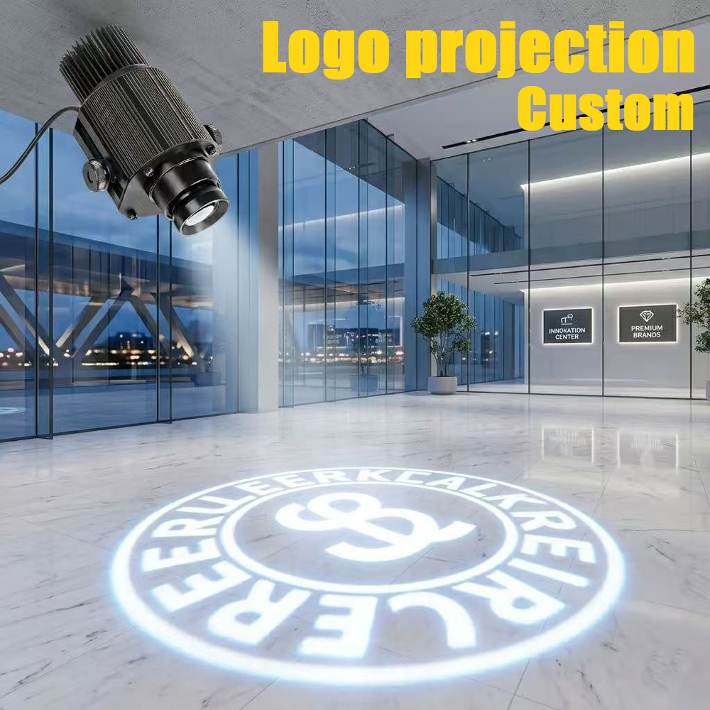Custom GOBO Projector Light Custom Logo Light Outdoor LED Rotating Customize Spotlight for