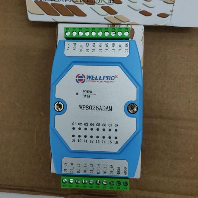 Wp8026Adam ( 16Di ) Rs485 Modbus Rtu Communications