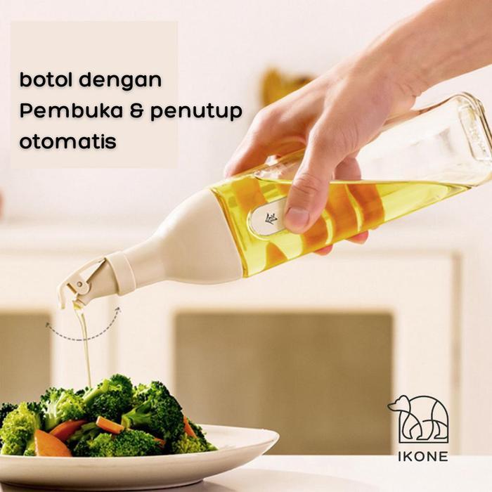 Premium IkoneNito Rak Bumbu Set Dapur Tempat Penyimpanan Bumbu Tempat Minyakl Paket Komplit Wadah