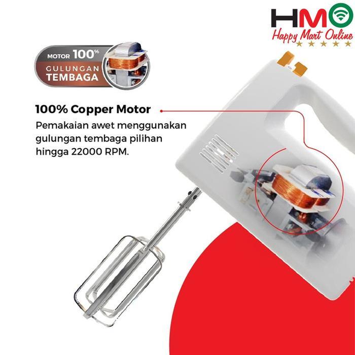 Ready Maspion Hand Mixer Tangan Maspion Mt-1150 Mt 1150 Mt1150 Terlaris