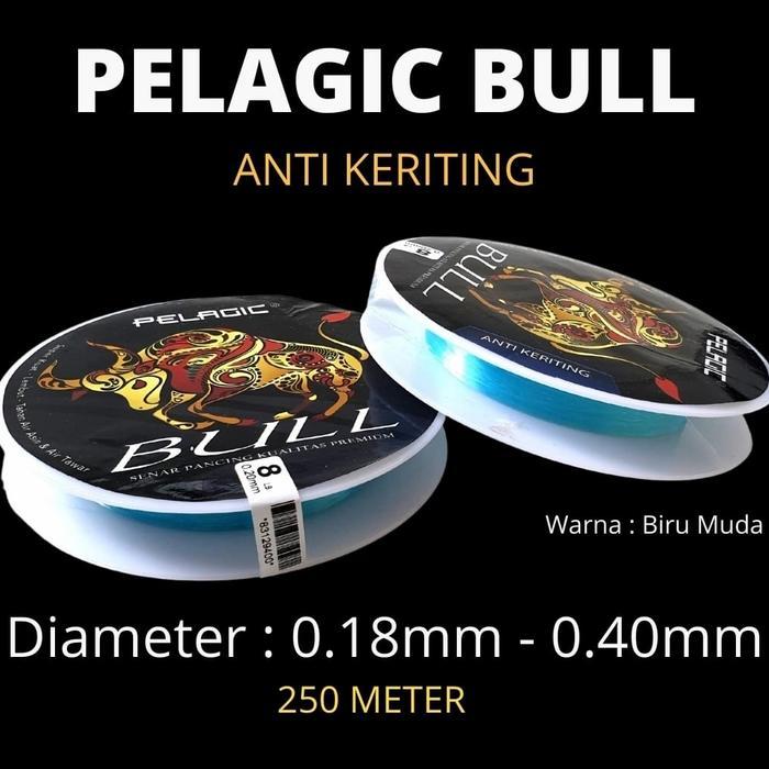 Senar Pancing Pelagic Bull 250M #Promo