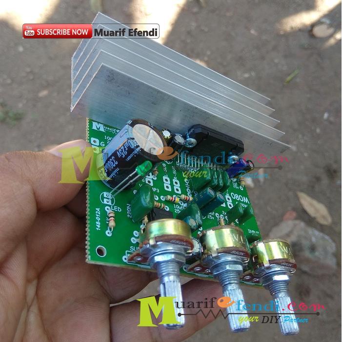 KIT Power Amplifier SOUNDTONE TDA7388 200W 4x50w DC 12v NON CT Power