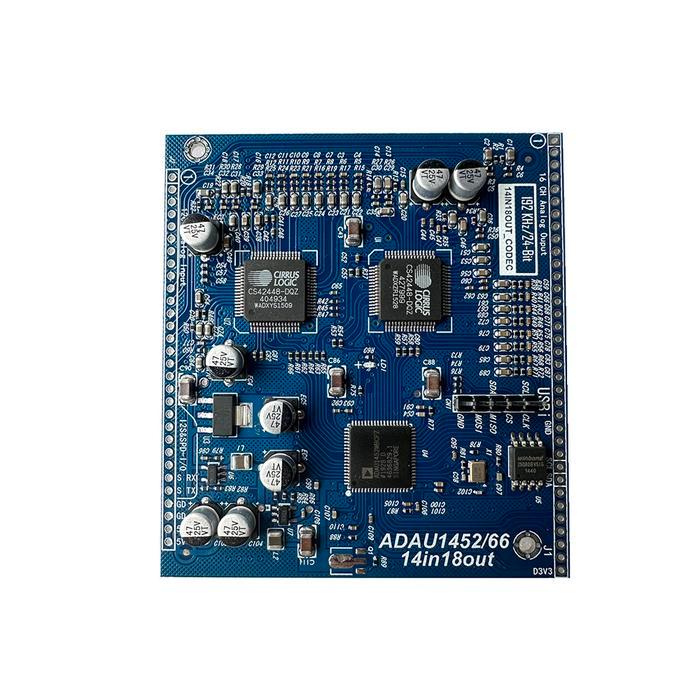 ADAU1466/ADAU1452+CS42448 14 IN and 18 Out DSP Audio Deing Module