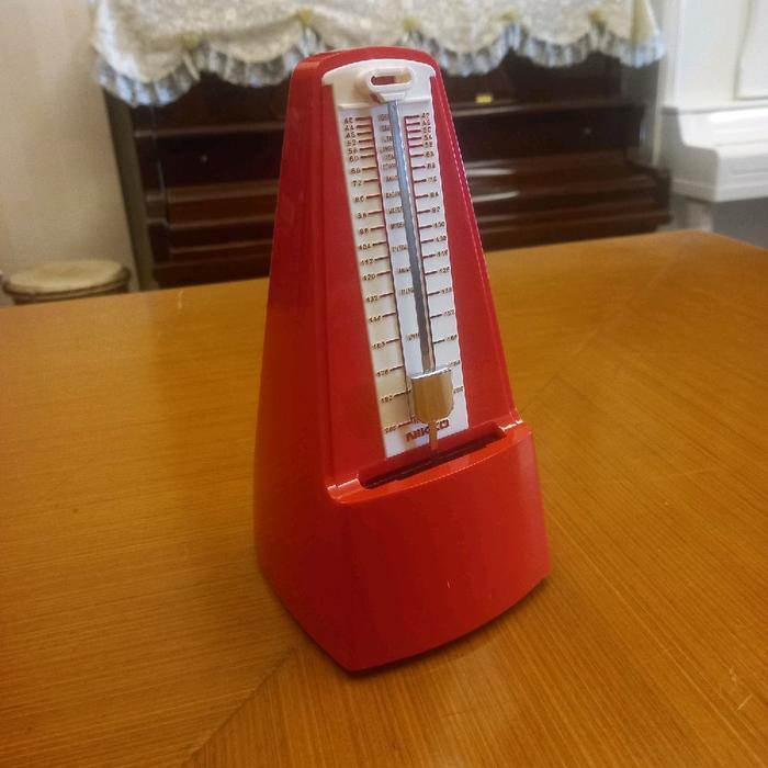 Alenastore - Nikko Metronome Nikko Red Original Made In Japan Terbaru 