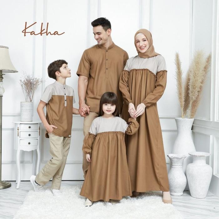 Kakha - Raya Series (Khaki) - Sarimbit Keluarga Muslim