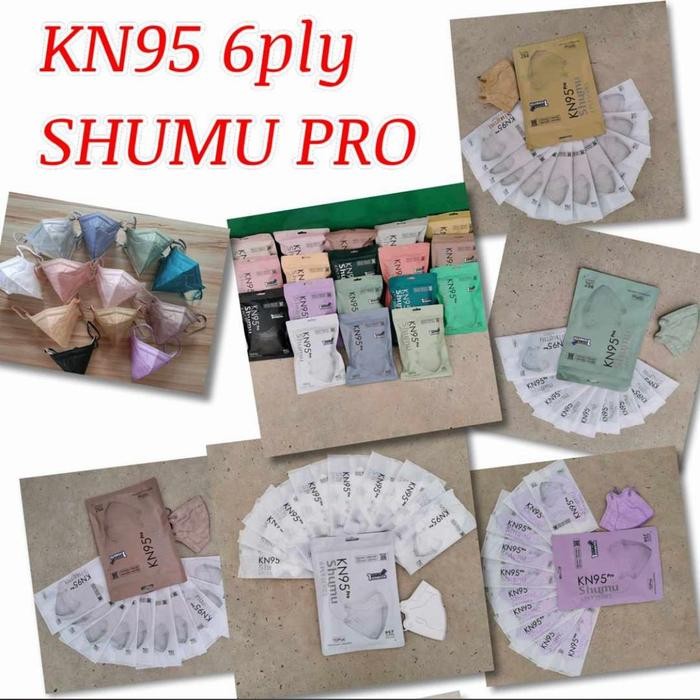 New Masker korea KF94 PRO / KN95 PRO 5ply Model KOREA AER PRO isi 10pc