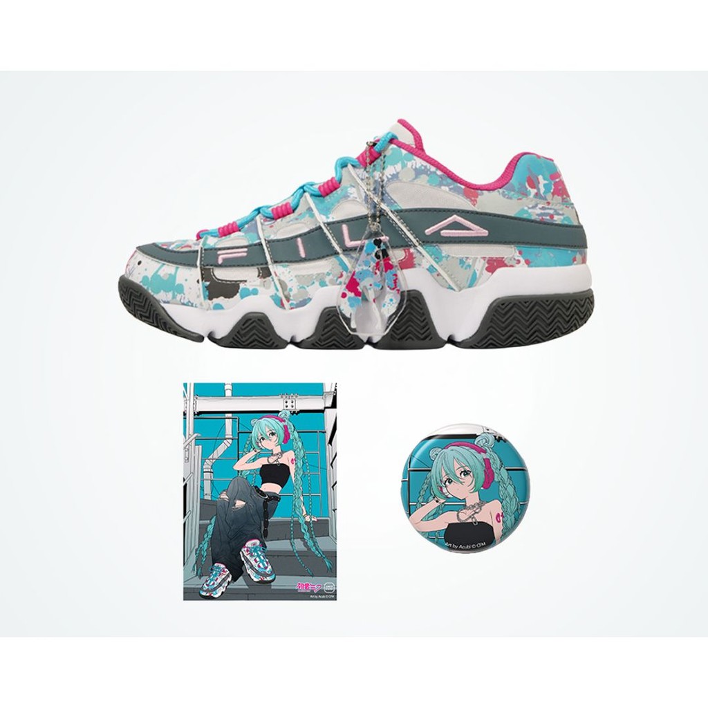 [PO] FILA x Hatsune Miku BARRICADE XT97 SNKRDUNK Limited Pack – Koleksi Eksklusif Streetwear POTJ [W