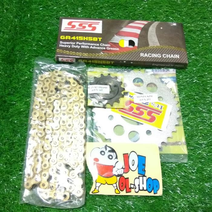 Gear Gir Set Sss 415 Karisma Supra X 125 Revo Blade