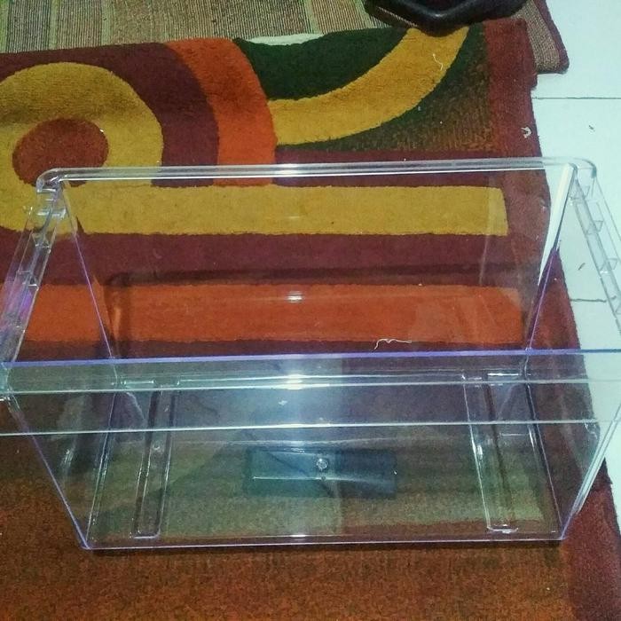 Ready Rak Box Wadah Tempat Sayur Buah Kulkas Sharp 1 Pintu Original Ori