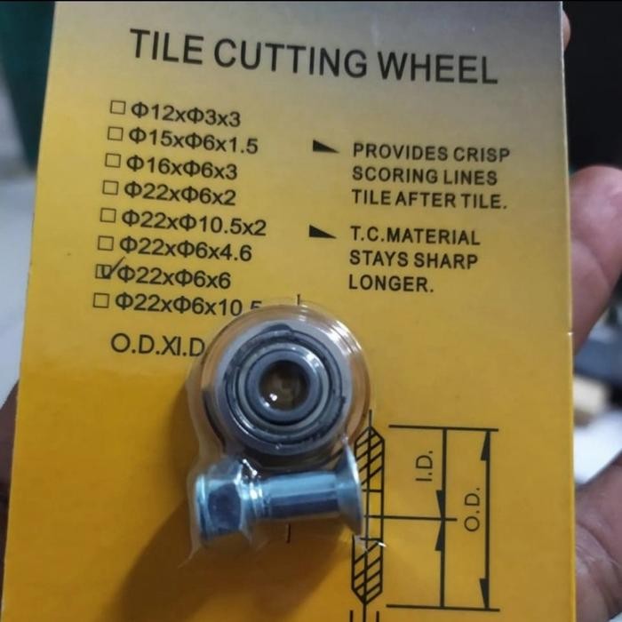 NEW - MATA PISAU ALAT POTONG KERAMIK GRANIT MULLER ORIGINAL