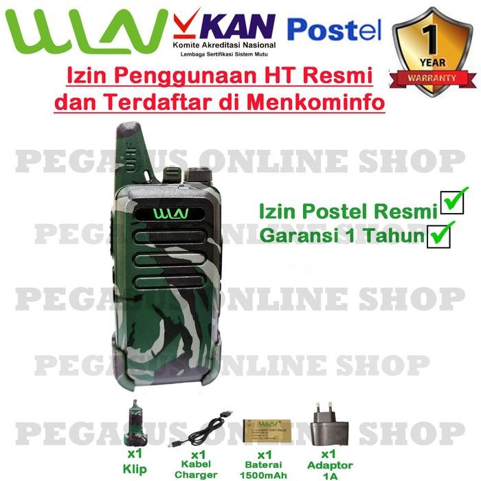 HT SATUAN WLN Two-Way Radio - LORENG tanpa dekstop