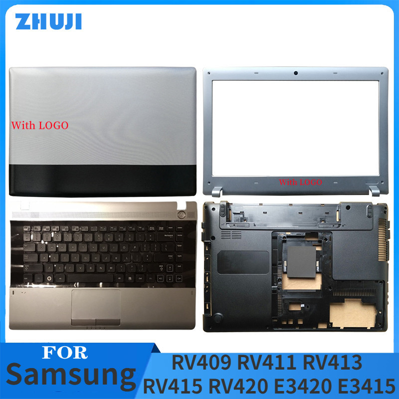 Casing Laptop For Samsung RV409 RV411 RV413 RV415 RV420 E3420 E3415 Laptop LCD Back Cover/Front Beze