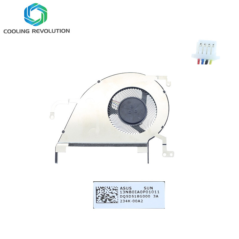 Laptop CPU Cooling Fan EG50050S1-CD81-S9A DC5V 2.25W 4-Pin For ASUS S5300 S5300F X530UN S5300UN FAN 