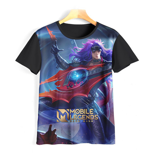 Baju Mobile Legends Hero MARTIS Skin Deathrock Kaos Game Esport Baju Anak Dan Dewasa | TeesMart