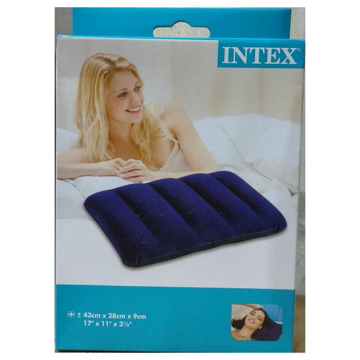 Intex 68672 Bantal Angin Inflateable Downy Pillow