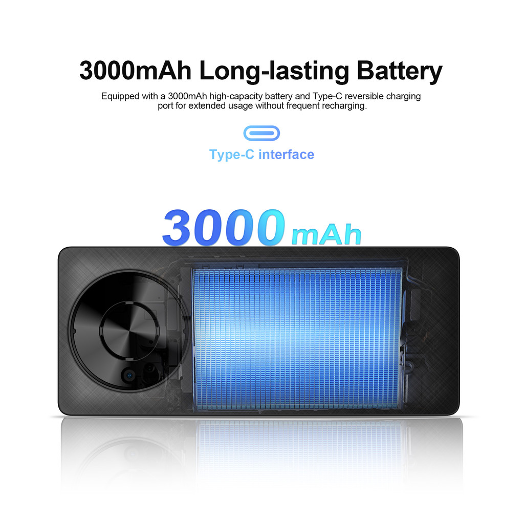 2G Feature Phone 1.77" Display 3000mAh Battery Dual SIM Dual Standby Strong Torch MP3 MP4 FM Radio